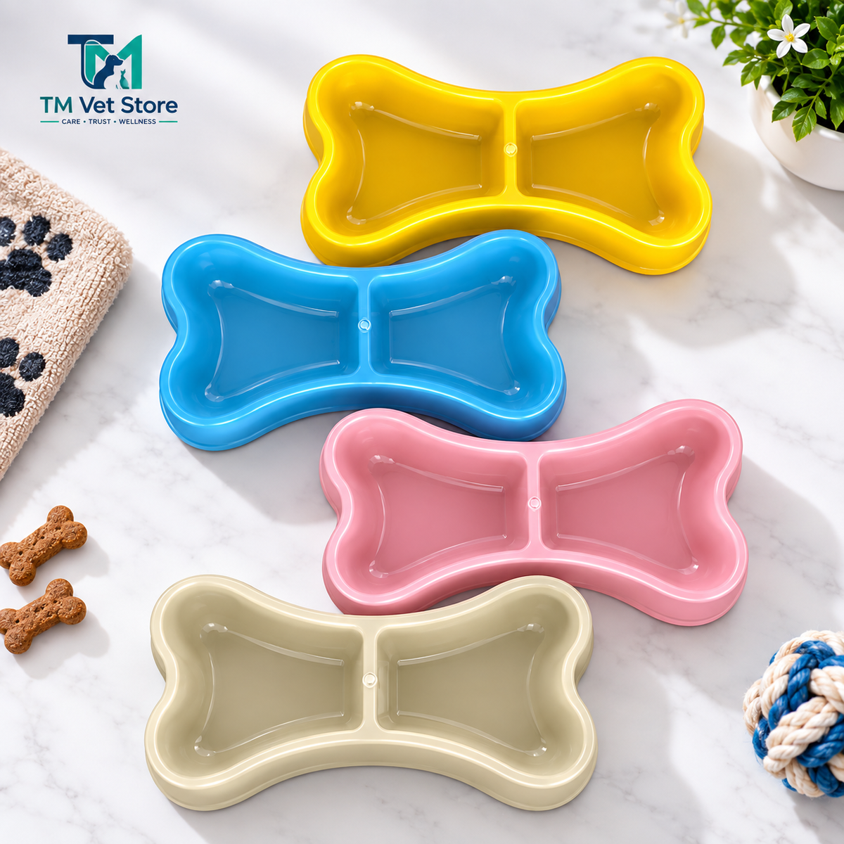 BoneBuddy Double Pet Bowl