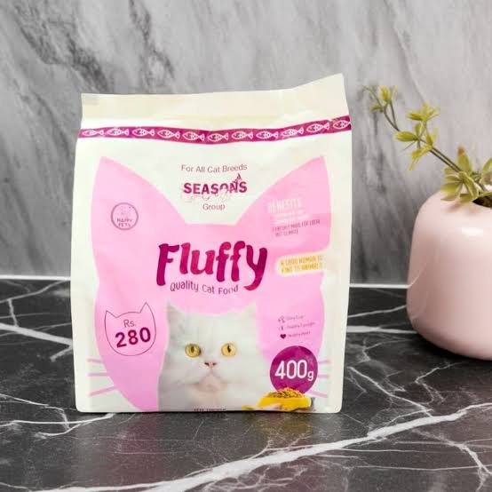 Fluffy Cat Food 400g