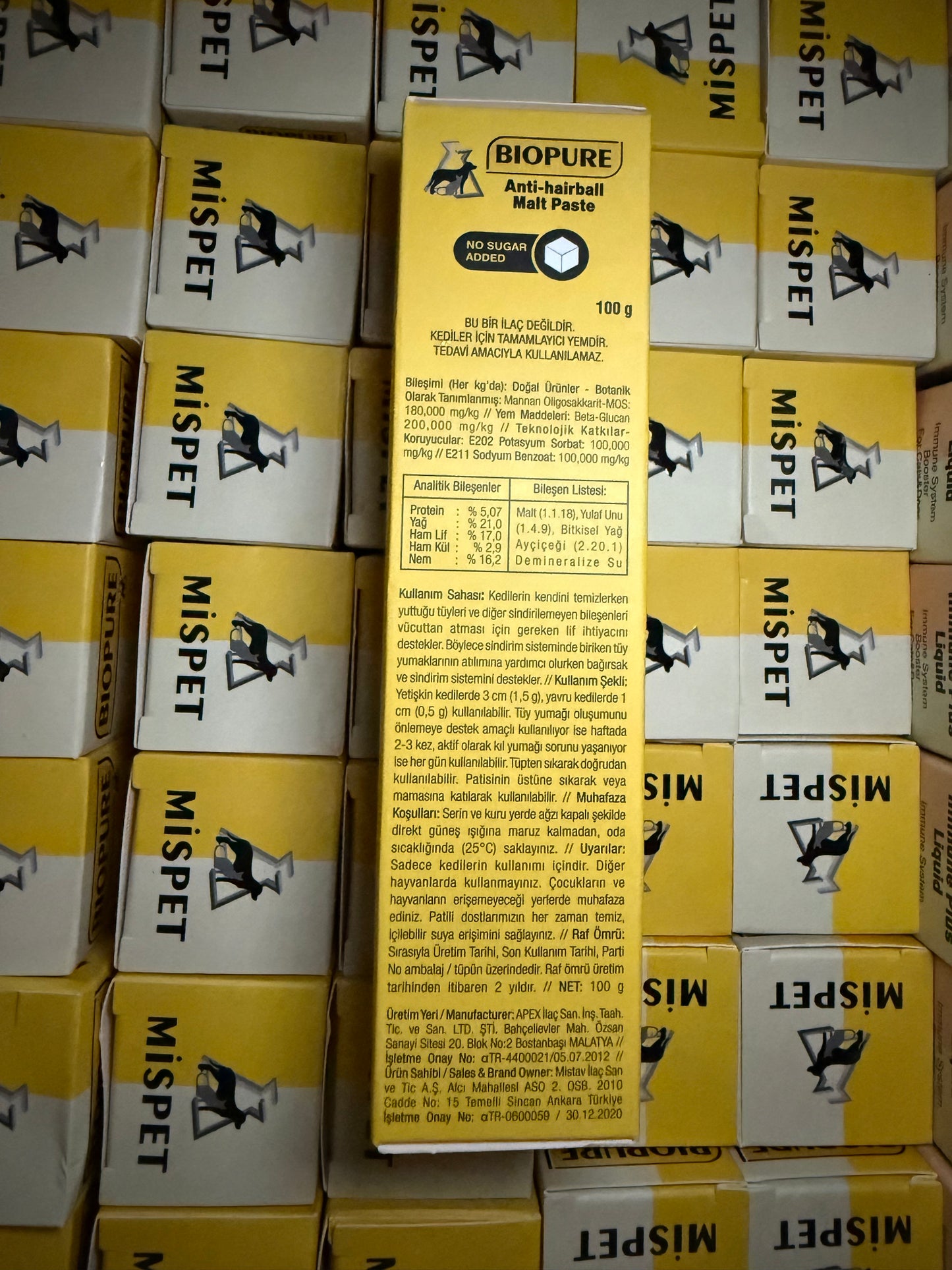 Anti-hairball Malt Paste