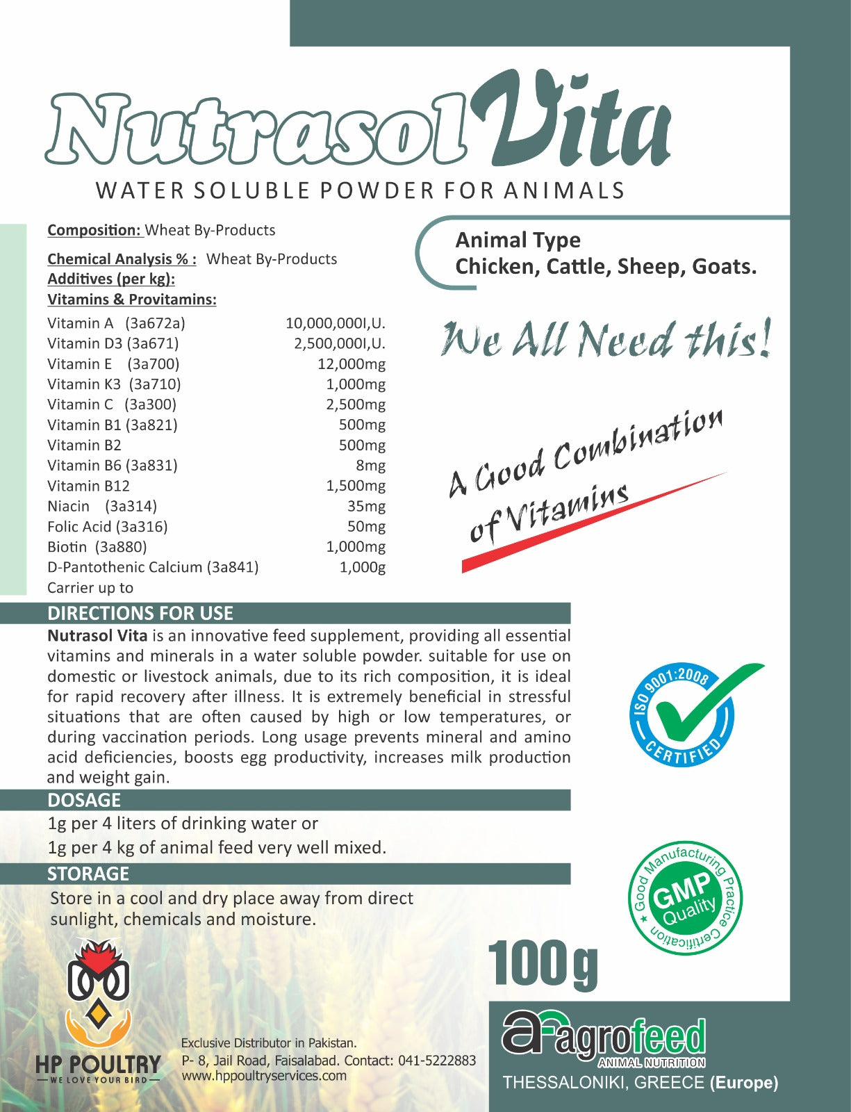 Nutrasol Vita