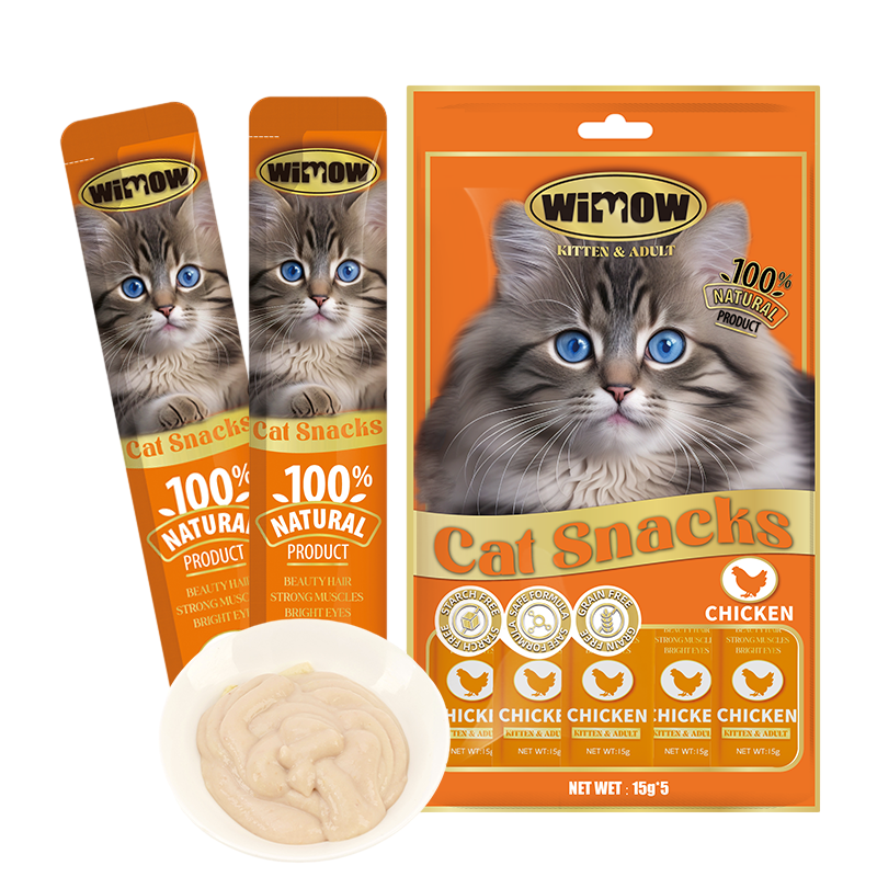 MERA Exklusiv 1.5Kg x Wimow Cat Snacks Bundle