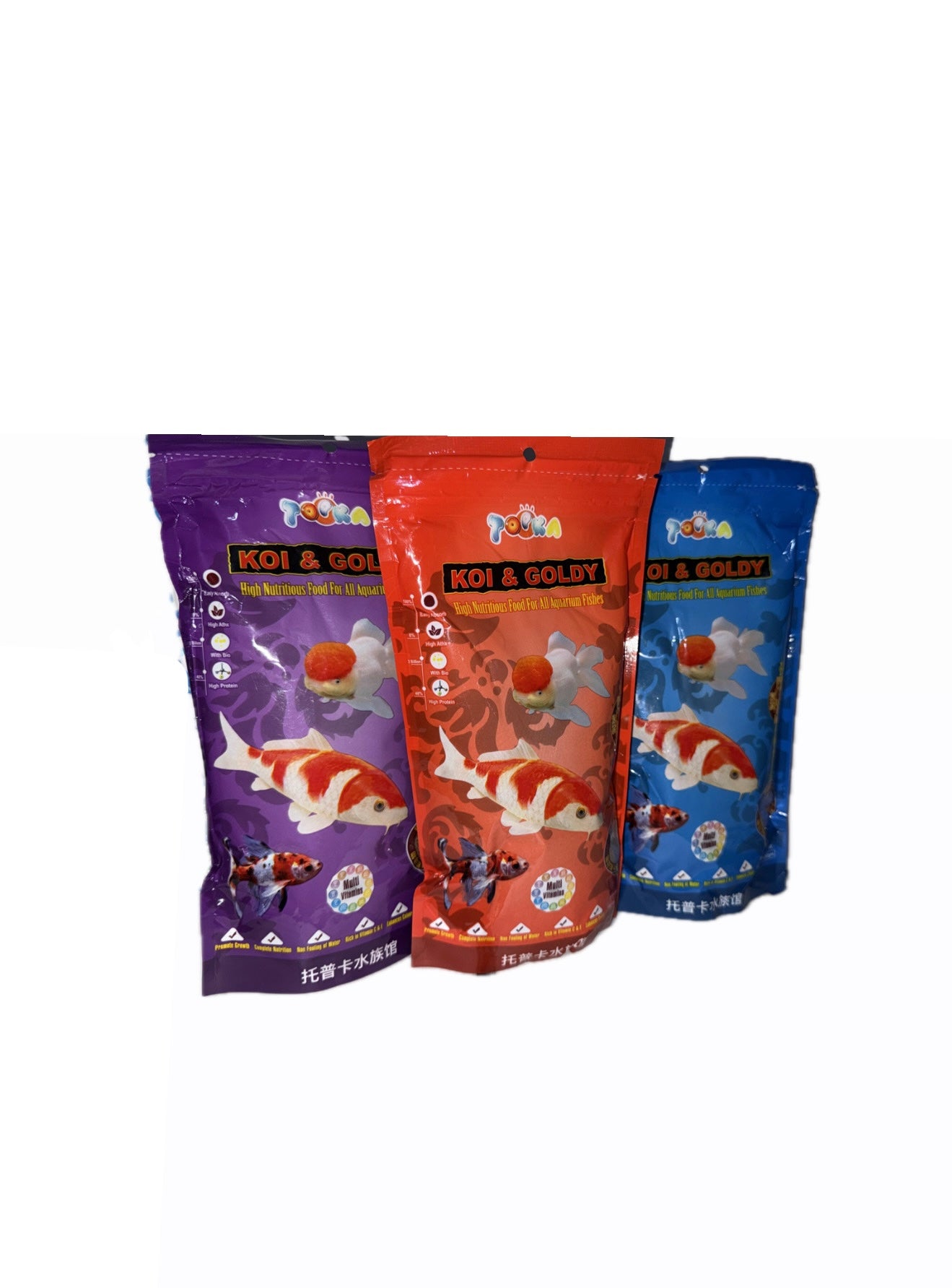 Koi & Goldy Fish Food 100/200g/500g/1Kg