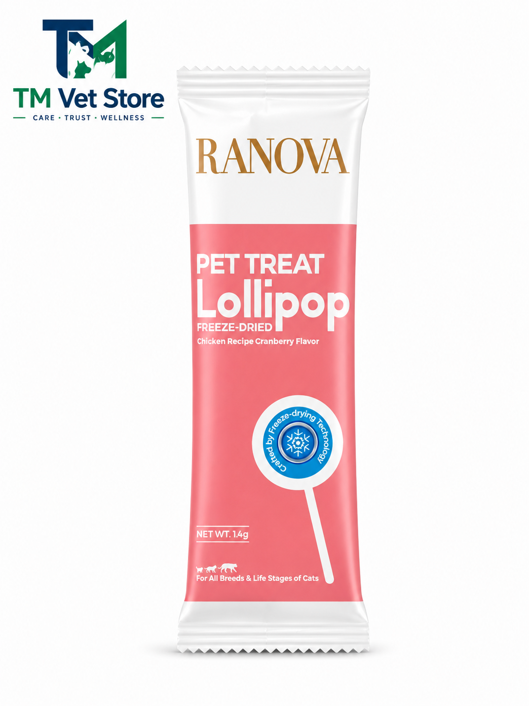 RANOVA Lollipop Freeze-Dried Pet Treat