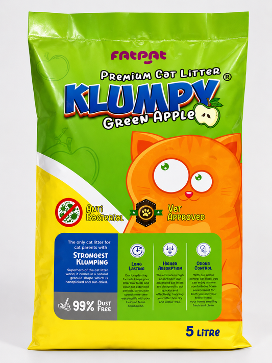 Klumpy Green Apple Litter (Free Delivery)