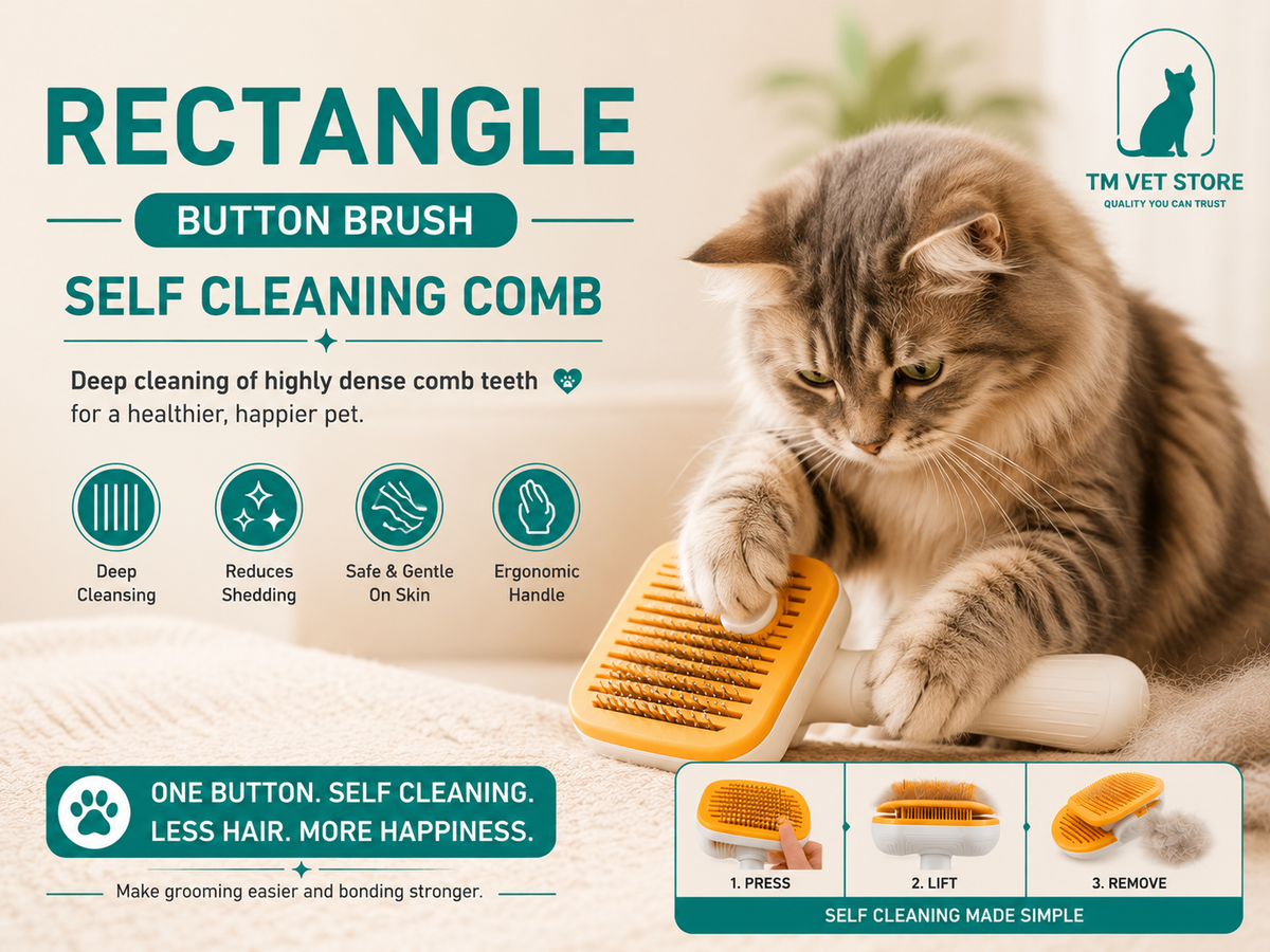 Cat-Head Brush (self cleaning comb)