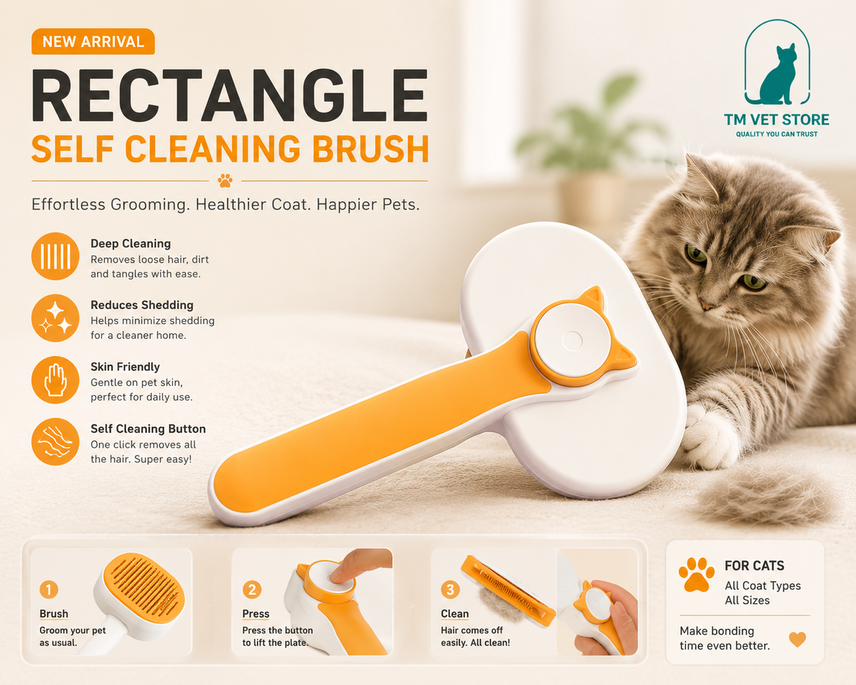 Cat-Head Brush (self cleaning comb)