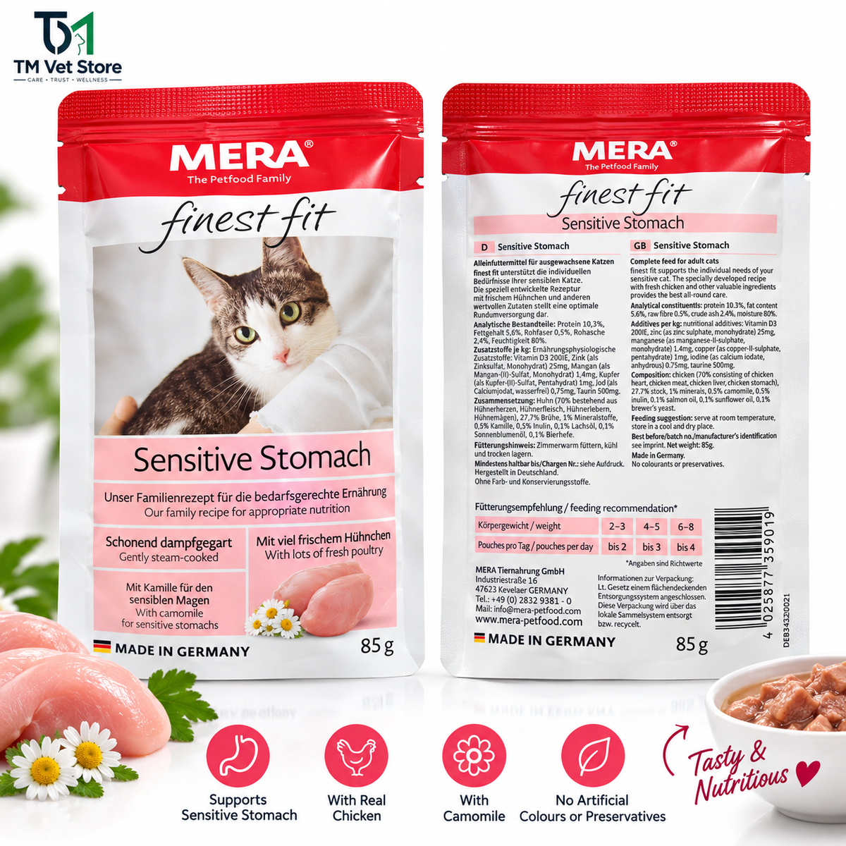 MERA Finest Fit Sensitive Stomach – 85g