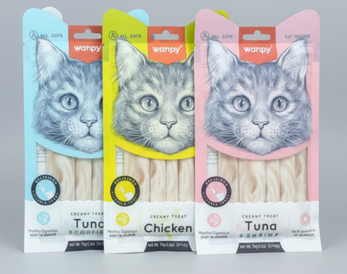 Pawfect 1KG x Wanpy Cat Treats Bundle