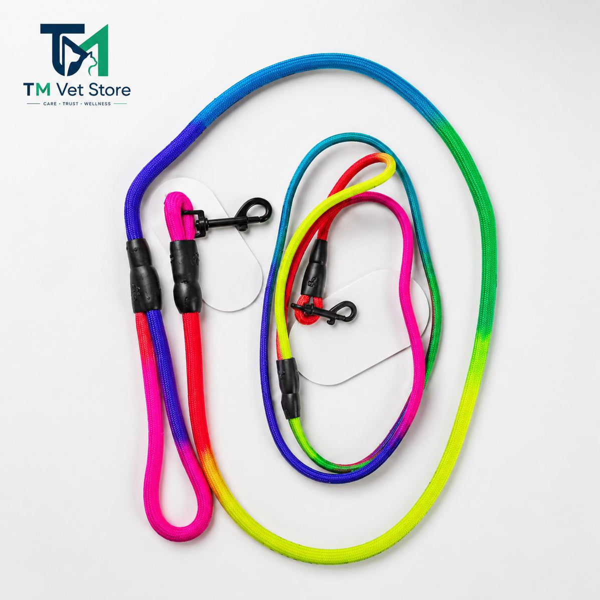 Premium Rope Dog Leash with Metal Clip