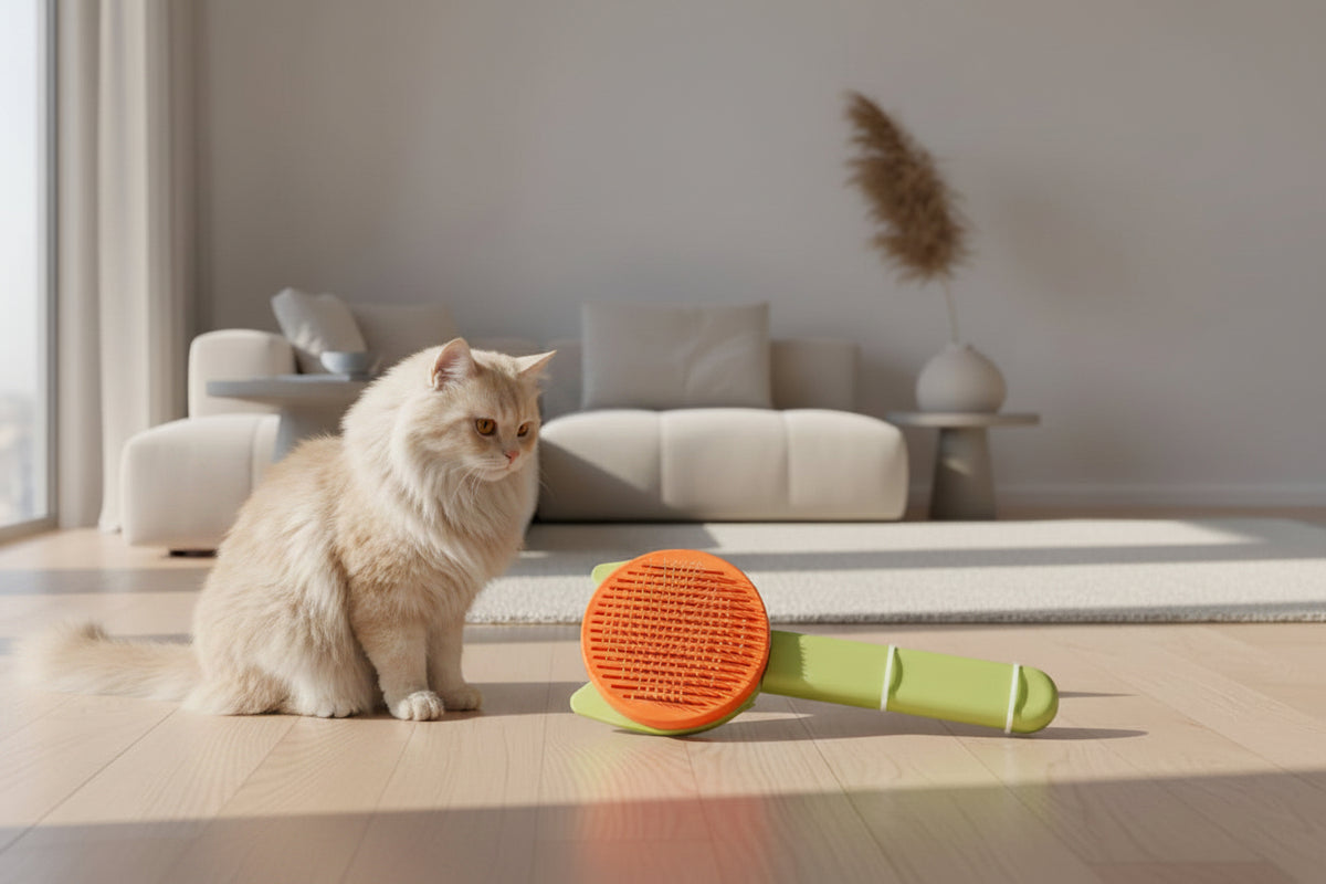 Pet Button Brush