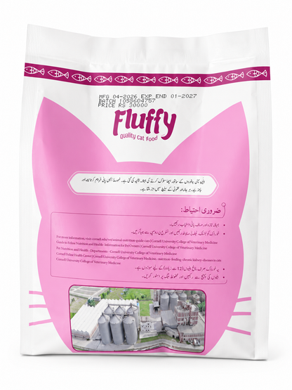 Fluffy Cat Food 400g