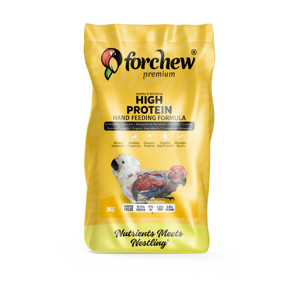 Forchew High Protein - Hand Feeding Formula 250g/1Kg
