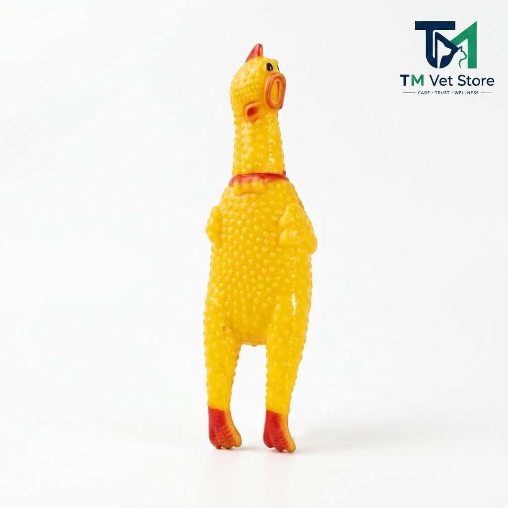 Hen Squeaky Whistling Toy