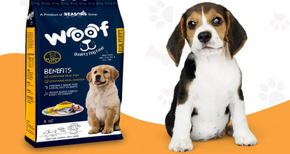 Woof Puppy Dog Food 3Kg