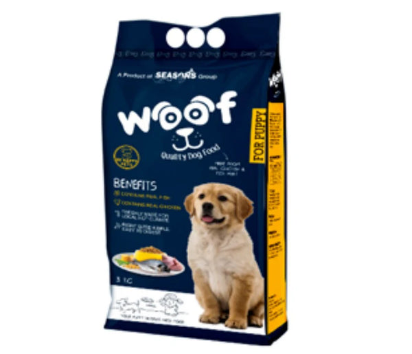Woof Puppy Dog Food 3Kg